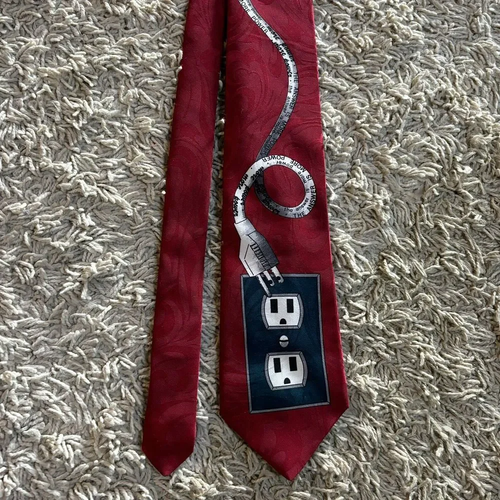 Vintage Neck tie Tool‎ Time Tim Allen sitcom Home Improvement Electrician